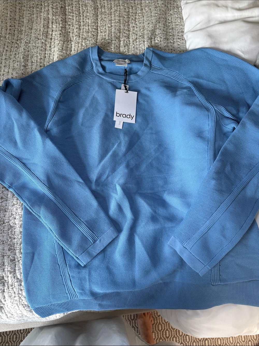 Brady Crewneck Sweater - Light Blue